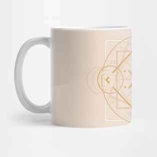 White Magic Mandala Mug